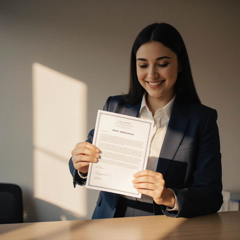 illustration of grant review panel