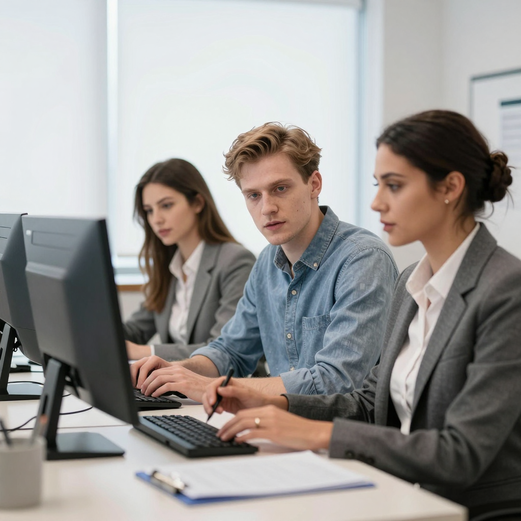 A flowchart illustrating the grant application process