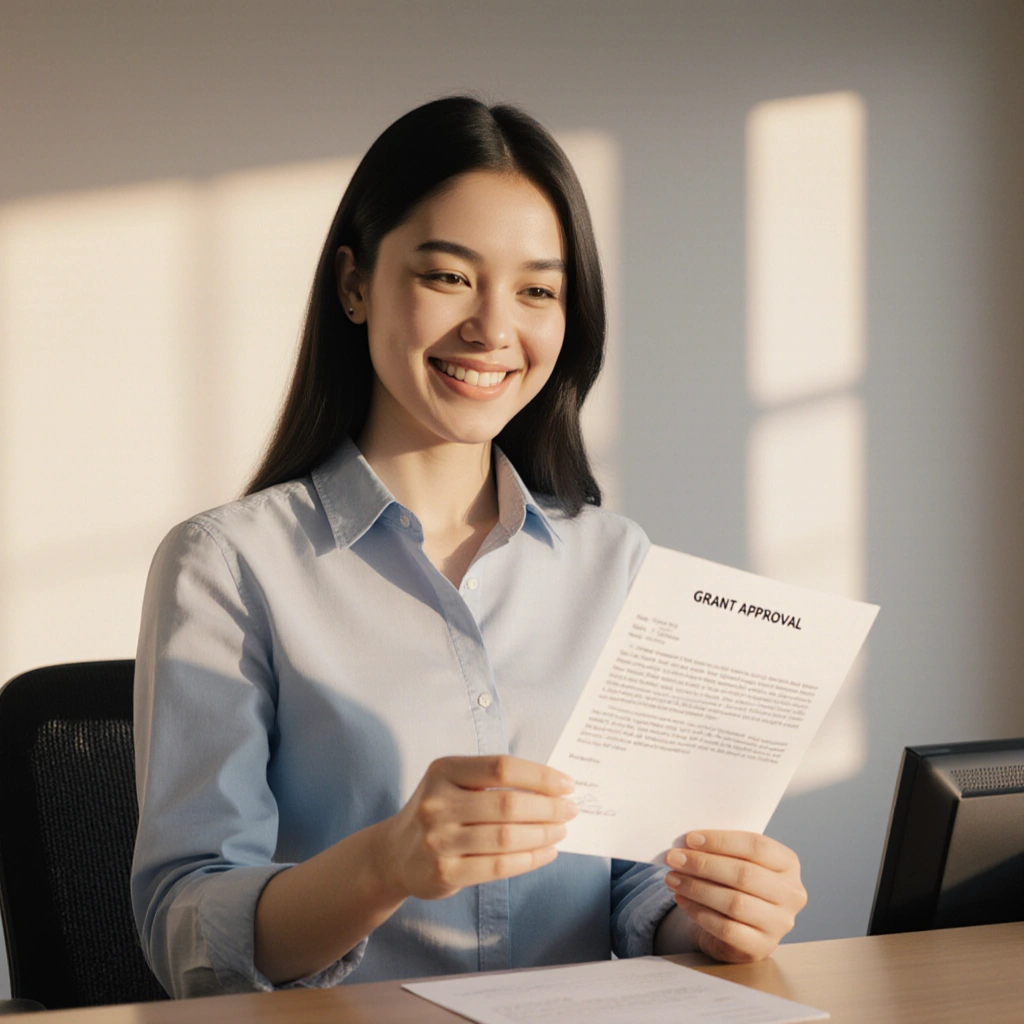 A business owner consulting with a local city council representative about funding