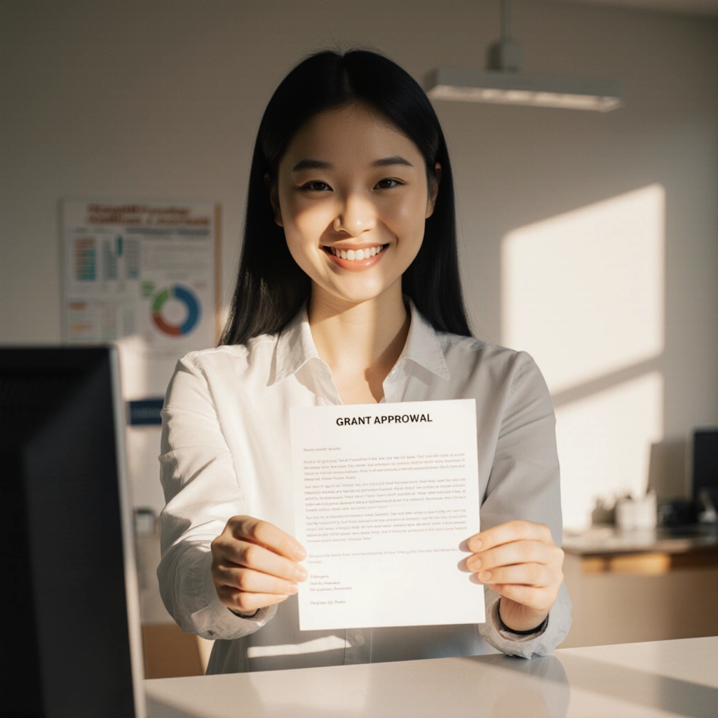 Screenshot of a digital grant deadline calendar