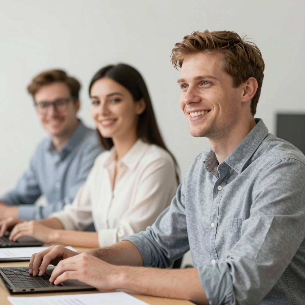 illustration showing tangled files and calendars transforming into organized digital tools