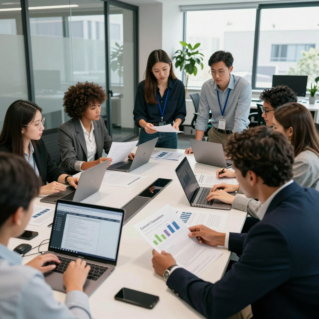 visual of a checklist or application form, highlighting eligibility review