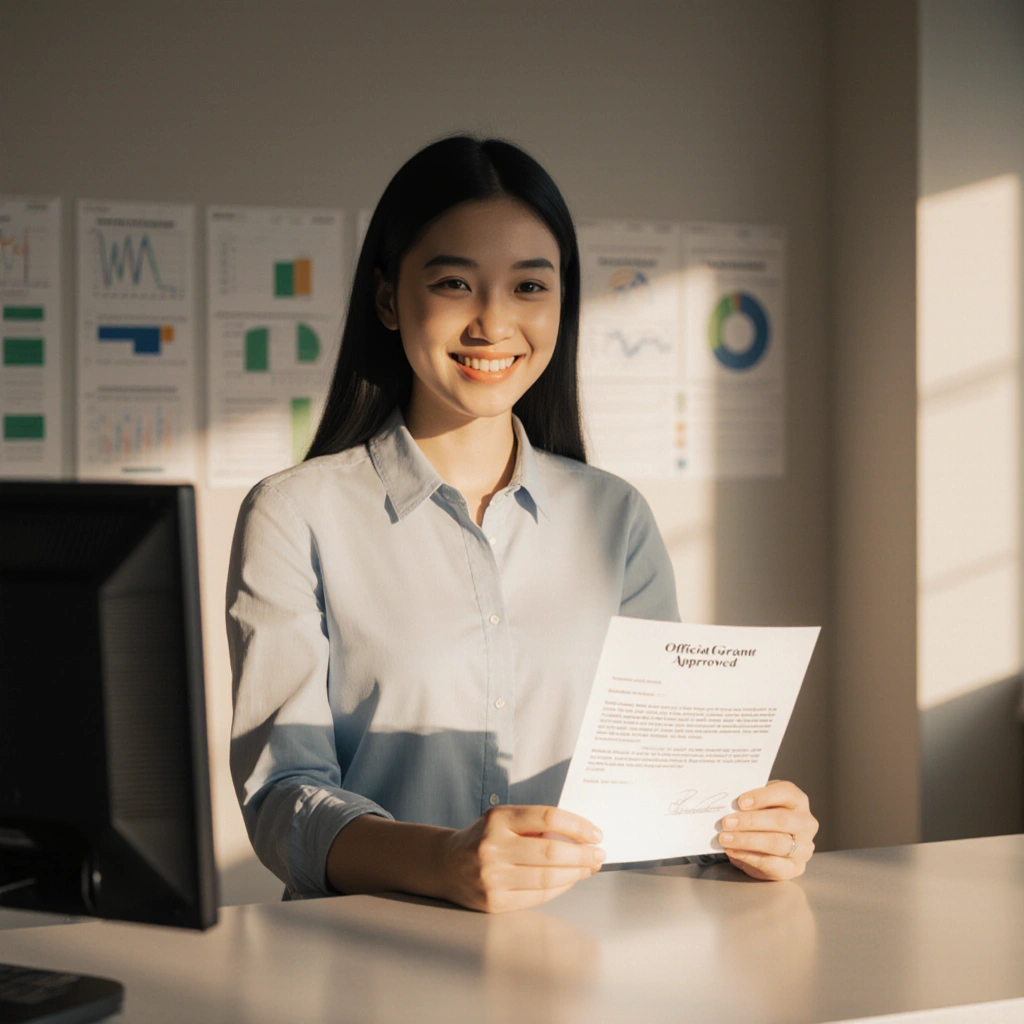 Photos of foundation headquarters or grant recipients in nature settings