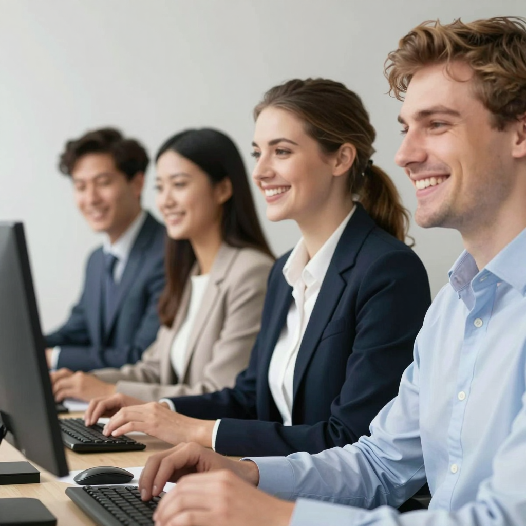Close-up of a grant application team reviewing statistical data and analytics dashboards to improve 2026 funding success