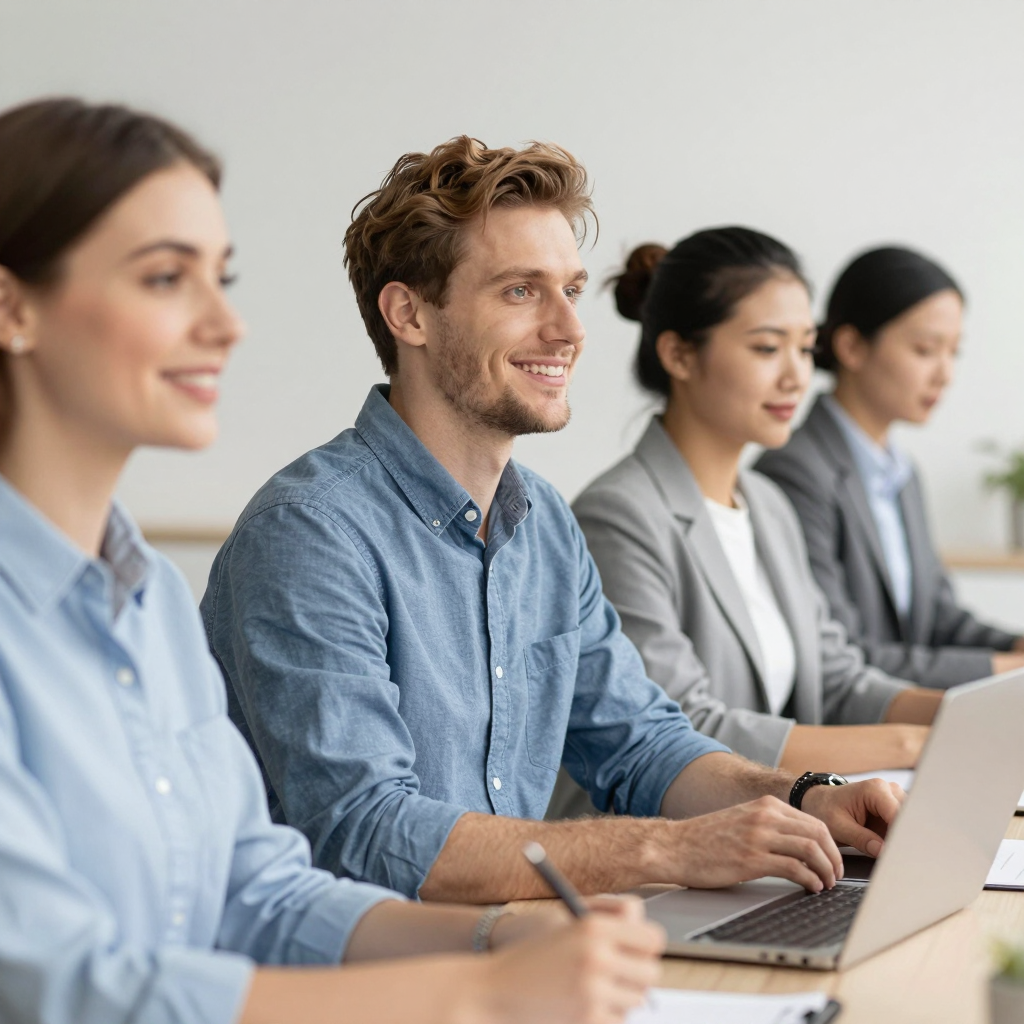 Hands typing on a laptop using a modern grant search platform, with multiple browser tabs open and data analytics widgets visible, illustrating efficient grant searching in 2026.