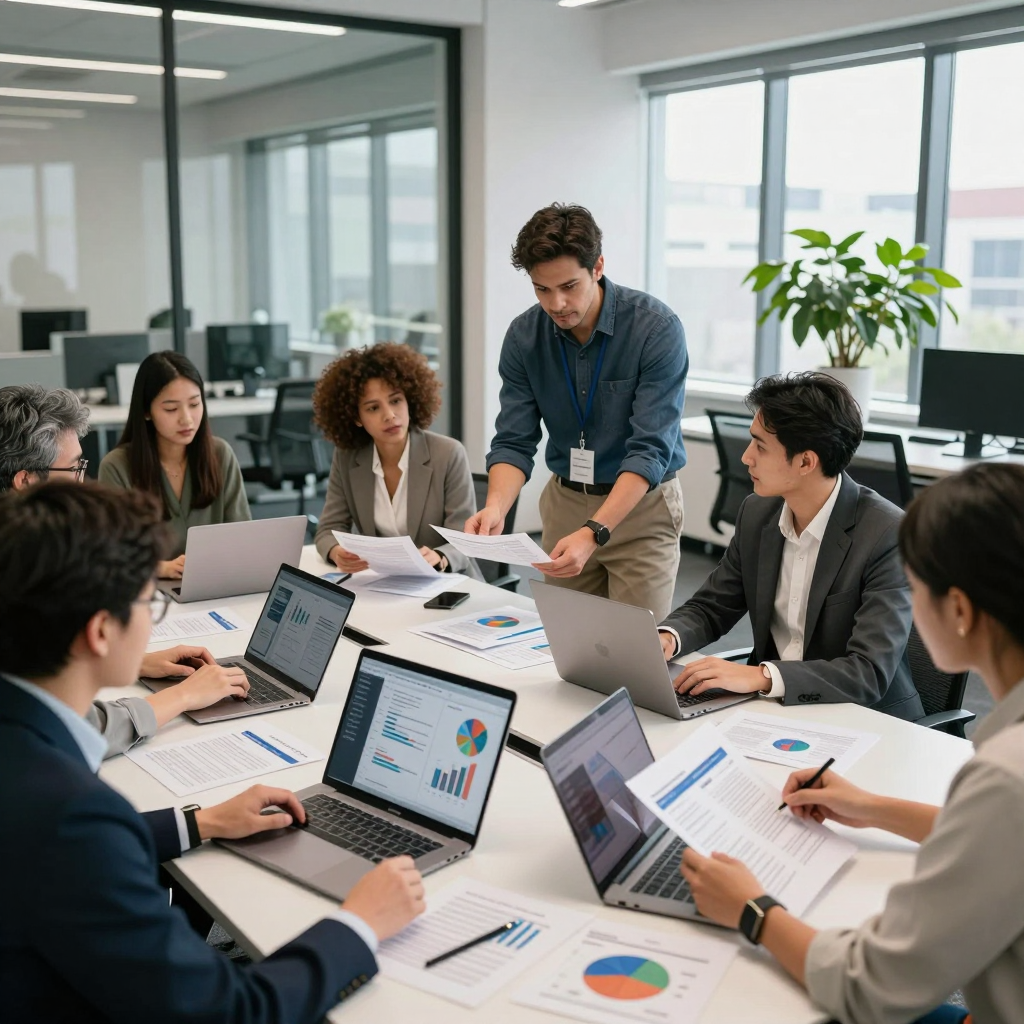 A group of diverse nonprofit and startup founders collaborating on an innovative project after winning an unconventional grant in 2026