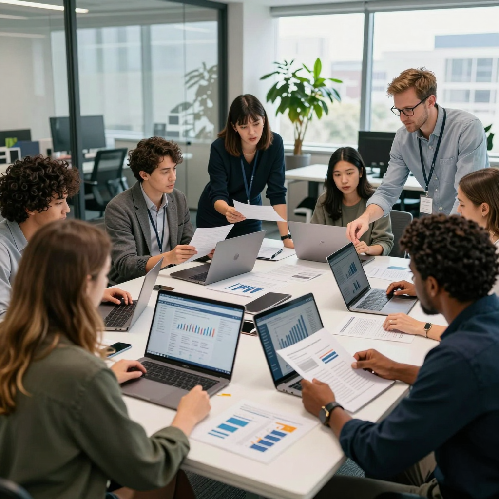 2026 grant applicant organizing and reviewing essential documents, including identification, financial statements, and a project proposal