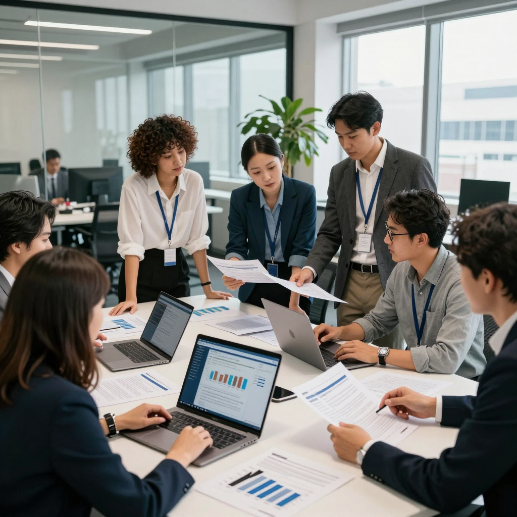 Modern nonprofit office using digital grant management dashboard in 2026