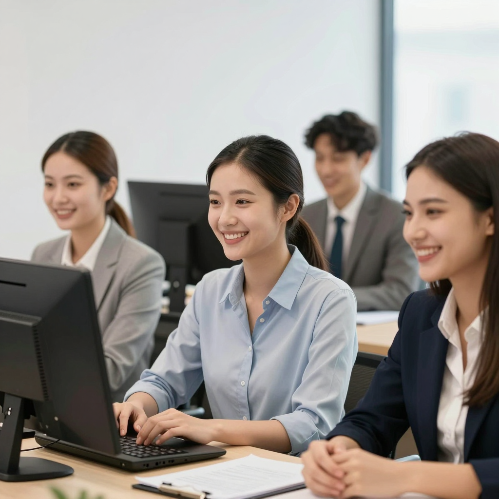 A nonprofit team reviewing a comprehensive grant application checklist on a laptop and printed documents in an office setting in 2026