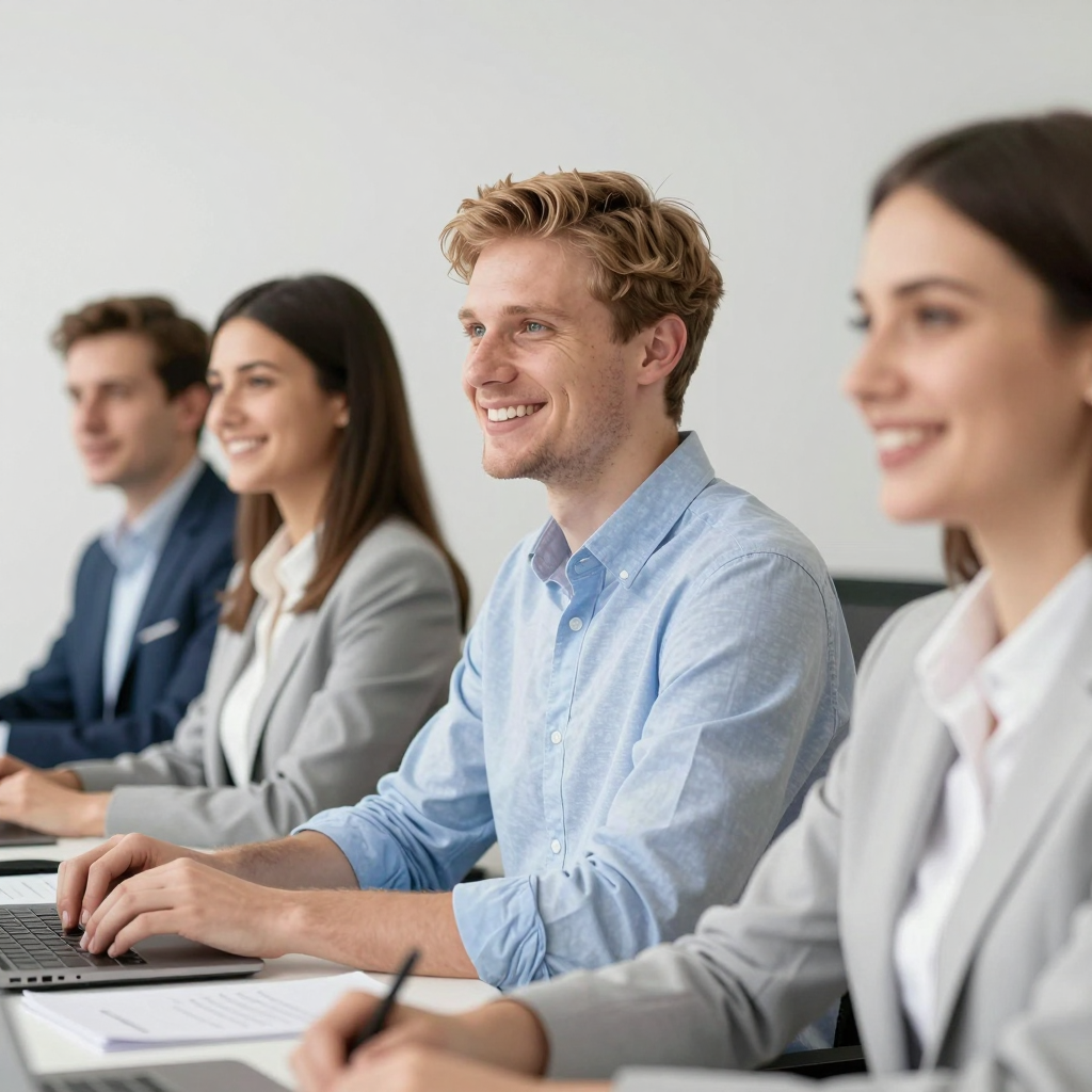 Dynamic scene of a small nonprofit team collaborating over laptops and print resources to identify and research lesser-known grant opportunities in 2026